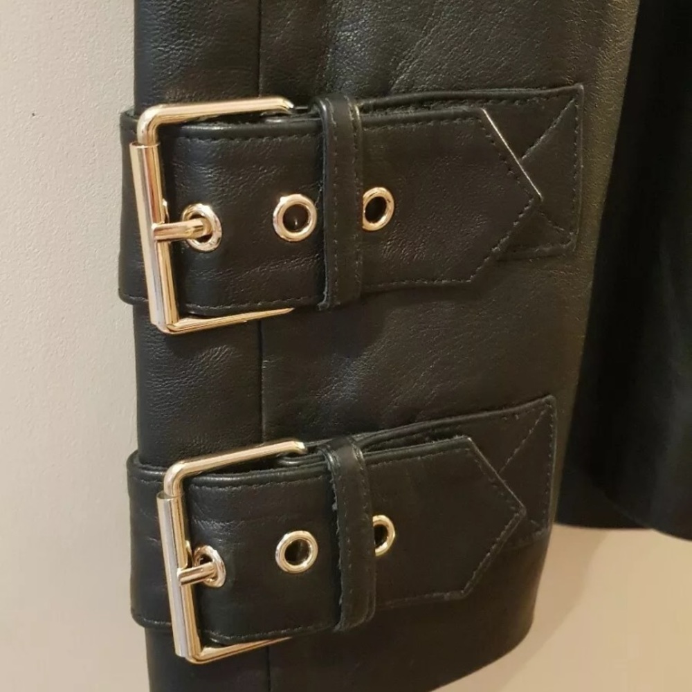 Moschino x HM leather dress - Picture 4 of 7